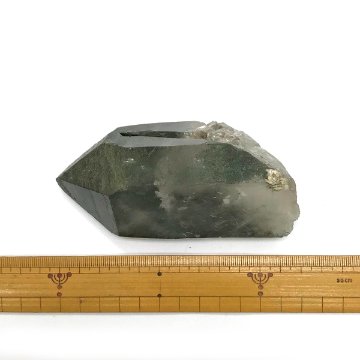 天然石  ガネーシュヒマール産  水晶 クラスター  クローライトINクォーツ  限定品　919の画像