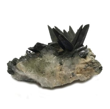 天然石  ガネーシュヒマール産  水晶 クラスター  クローライトINクォーツ  限定品　925の画像