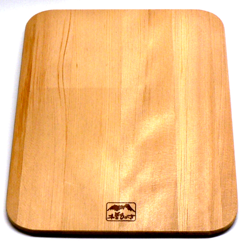 「匠シリーズ」　手作り 天然ひのき マウスボード ミニまな板（日本製）の画像