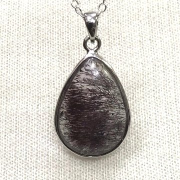 天然石 エレスチャル ペンダント ネックレス（939）シルバー925の画像