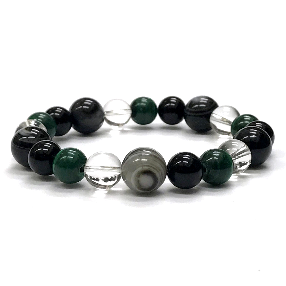 厄除け 魔除け 天然石ブレスレット (19) 18cm パワーストーン の画像