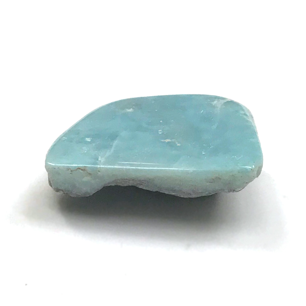 天然石  ラリマー 1面磨き　原石 (11) の画像