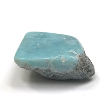 天然石  ラリマー 1面磨き　原石 (11) の画像
