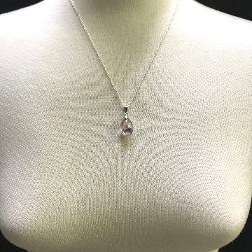 天然石 レッドファントム ペンダント ネックレス ( 01) シルバー磨き用布付の画像