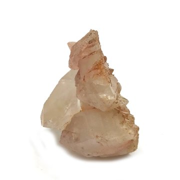 天然石 レインボー入り ヒマラヤ水晶　クラスター（977）水晶原石画像