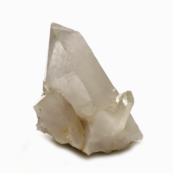 天然石 レインボー入り ヒマラヤ水晶 クラスター 原石（984）水晶 原石