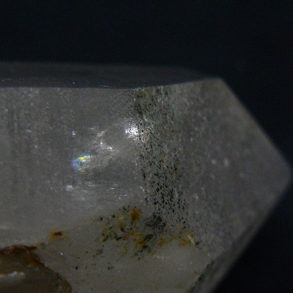 天然石  レインボー入り　ヒマラヤ水晶　クラスター 原石（984）水晶 原石の画像