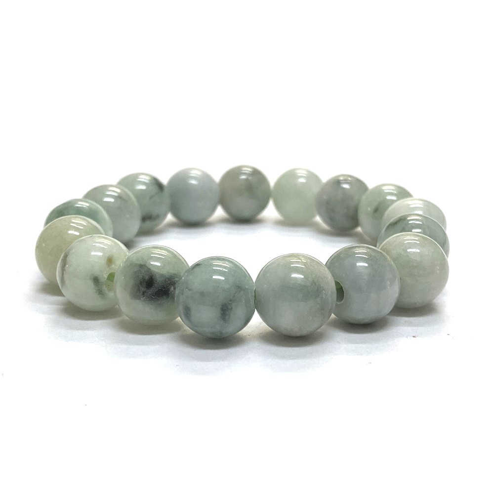 天然石 ミャンマー翡翠 ブレスレット  (17.5cm)　203の画像