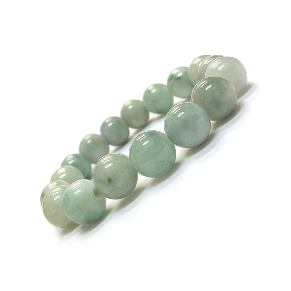 天然石 ミャンマー翡翠 ブレスレット  (17.5cm)　203の画像