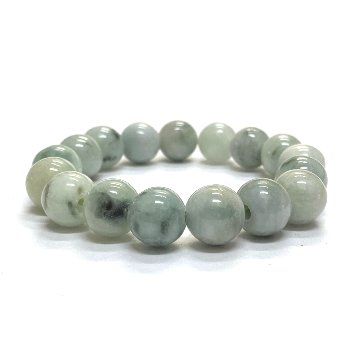 天然石 ミャンマー翡翠 ブレスレット  (17.5cm)　203の画像