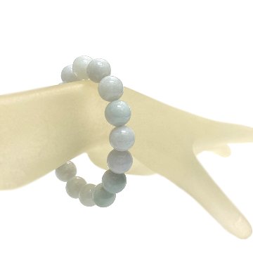 天然石 ミャンマー　翡翠 ブレスレット (17cm)　223の画像