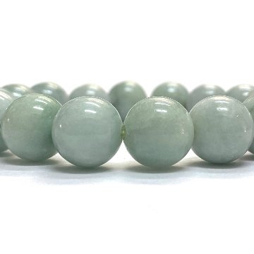 天然石 ミャンマー 翡翠 ブレスレット (16.5cm)　230の画像