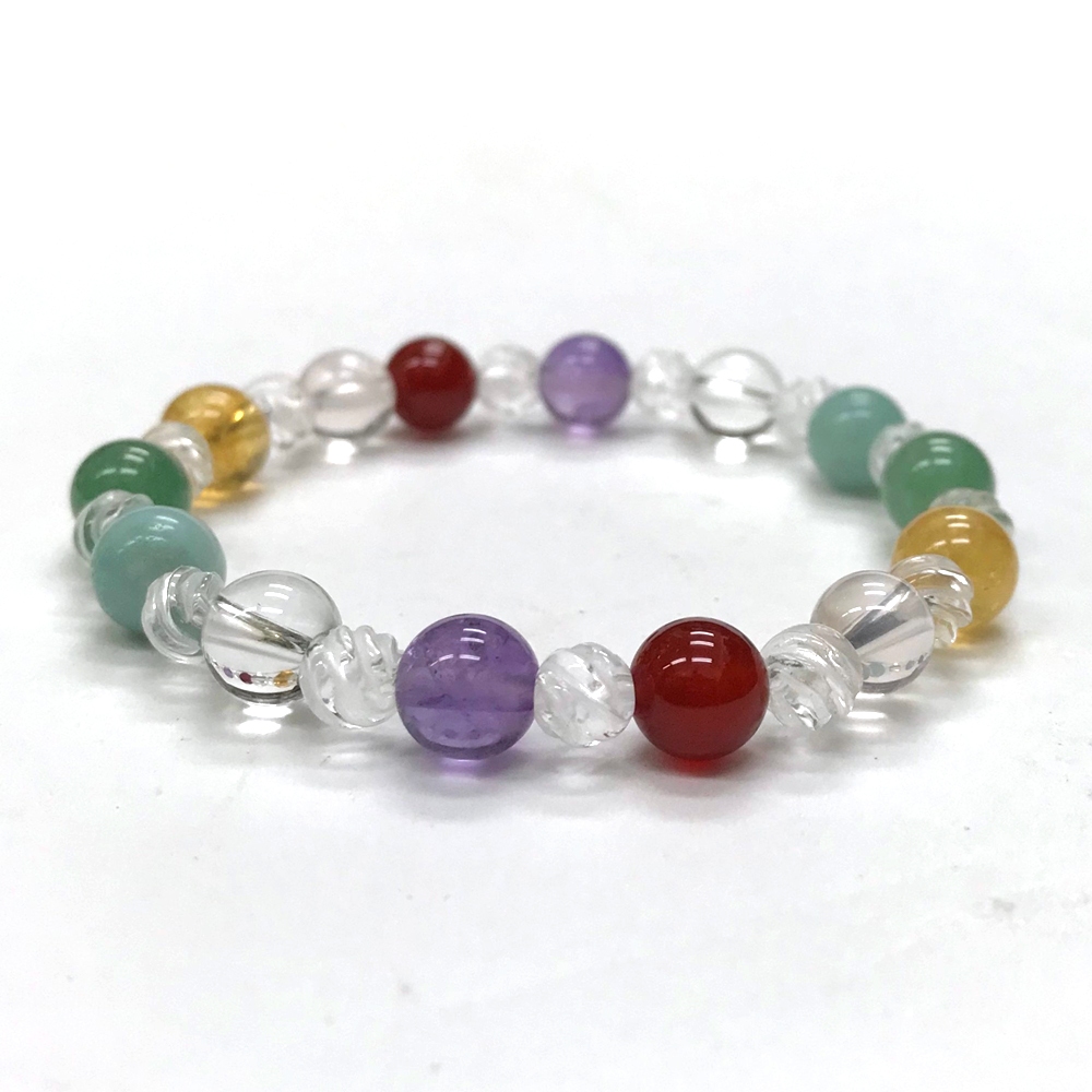 厄除け 魔除け 天然石 ブレスレット 201 (16cm) パワーストーン の画像