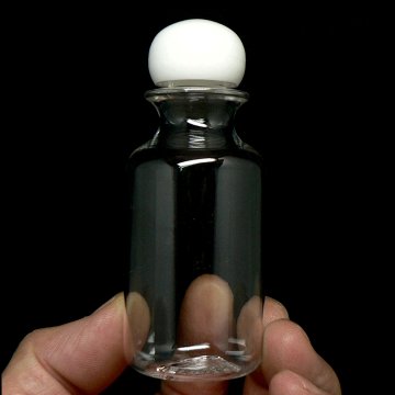 日本製 プラスチック PET ボトル 容器 【ミニサイズ×10本】 キャップ付き画像