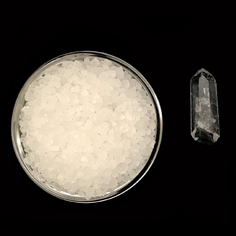  ヒマラヤ岩塩 ヒマラヤ水晶 浄化セット（ガラス皿付き）02 【おまかせ品】画像