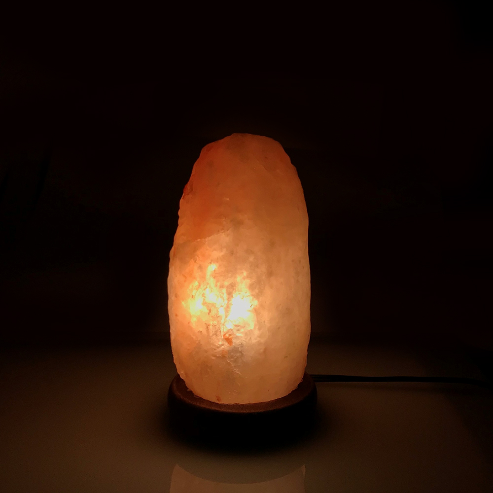 「訳あり」 ヒマラヤ岩塩ランプ　洗浄済（50） ピンク岩塩ランプ　ソルトランプ  (限定1)画像