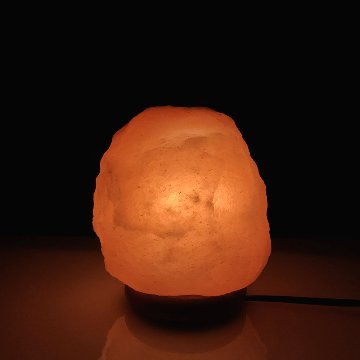 ヒマラヤ岩塩ランプ　洗浄済（61） ピンク岩塩ランプ　ソルトランプ  (限定1)画像