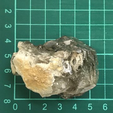 天然石 レインボー入り エレスチャル水晶　原石（202）の画像