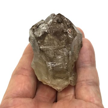 天然石 レインボー入り エレスチャル水晶　原石（202）の画像