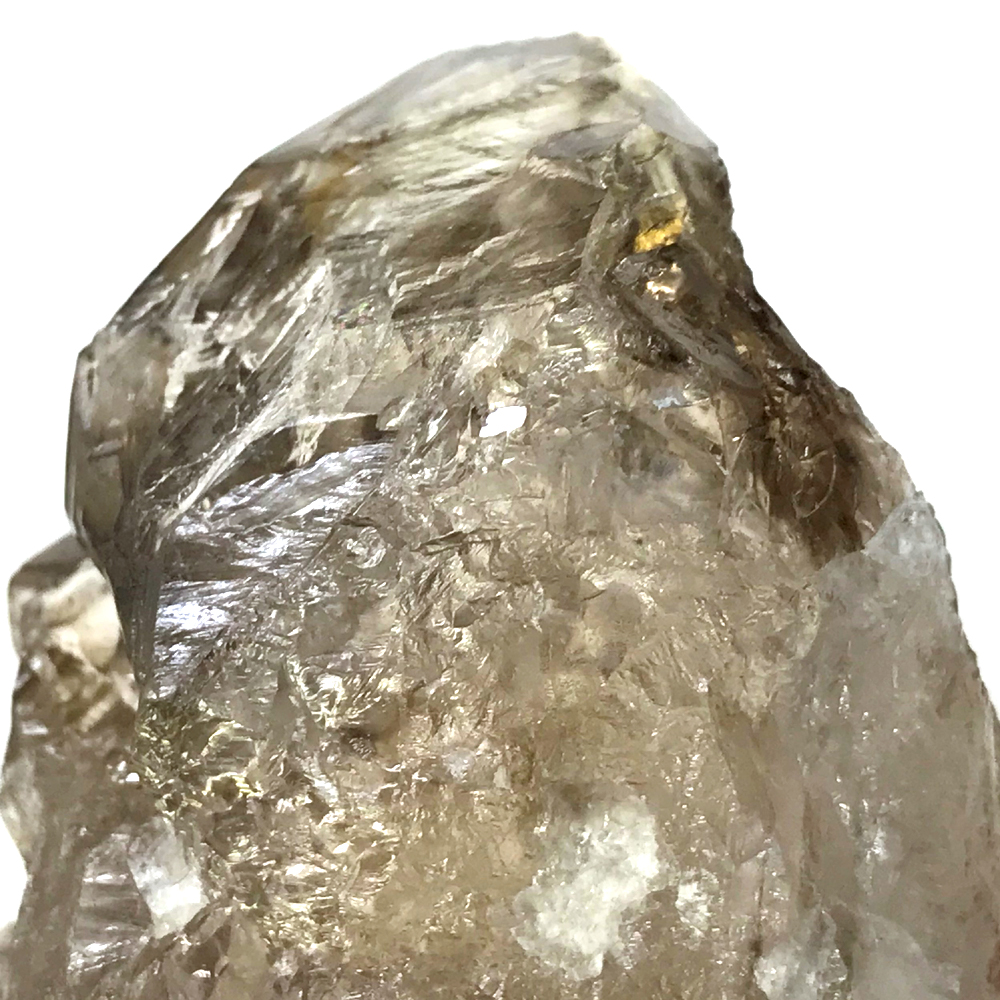 天然石 レインボー入り エレスチャル水晶　原石（207）画像
