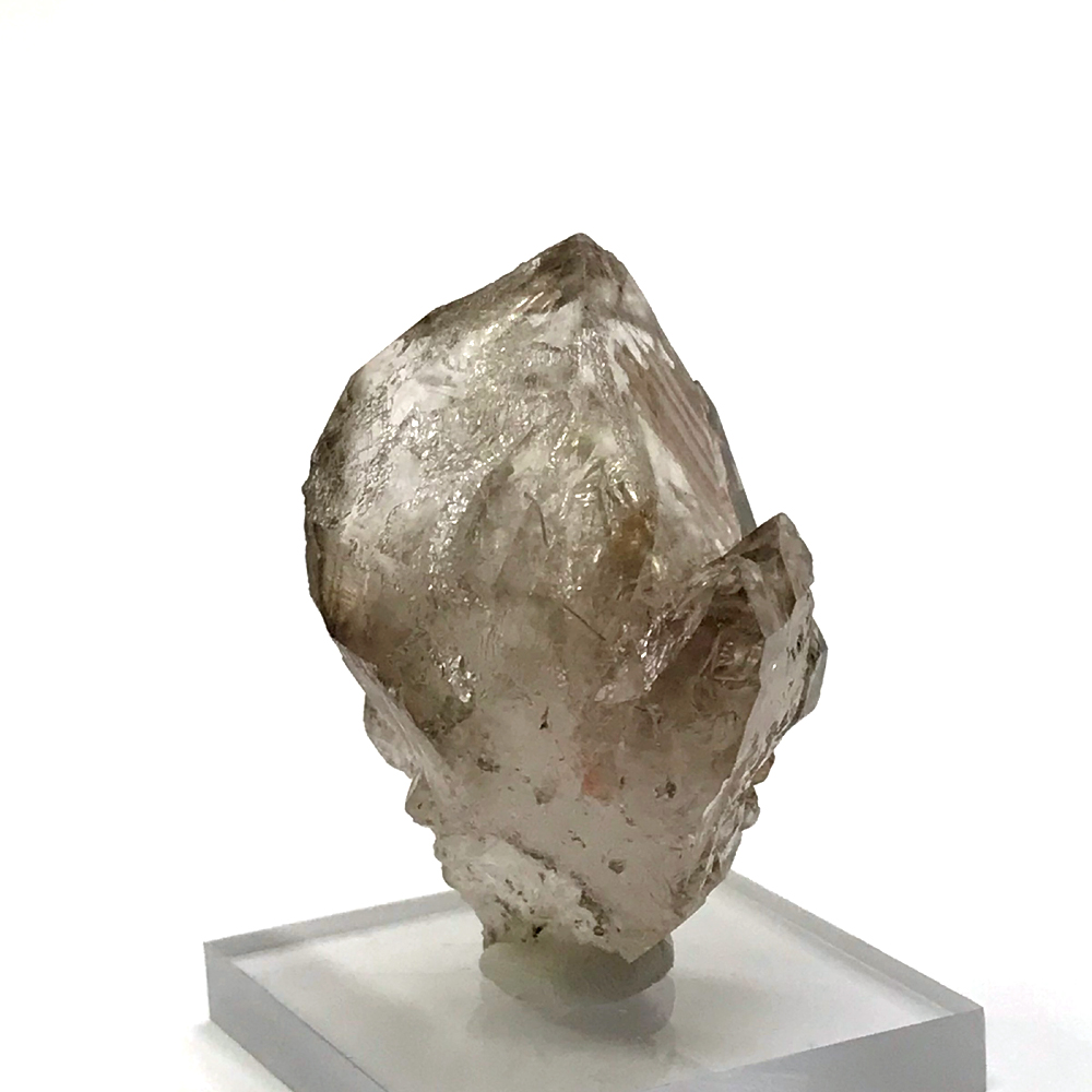 天然石 レインボー入り エレスチャル水晶　原石（208）画像