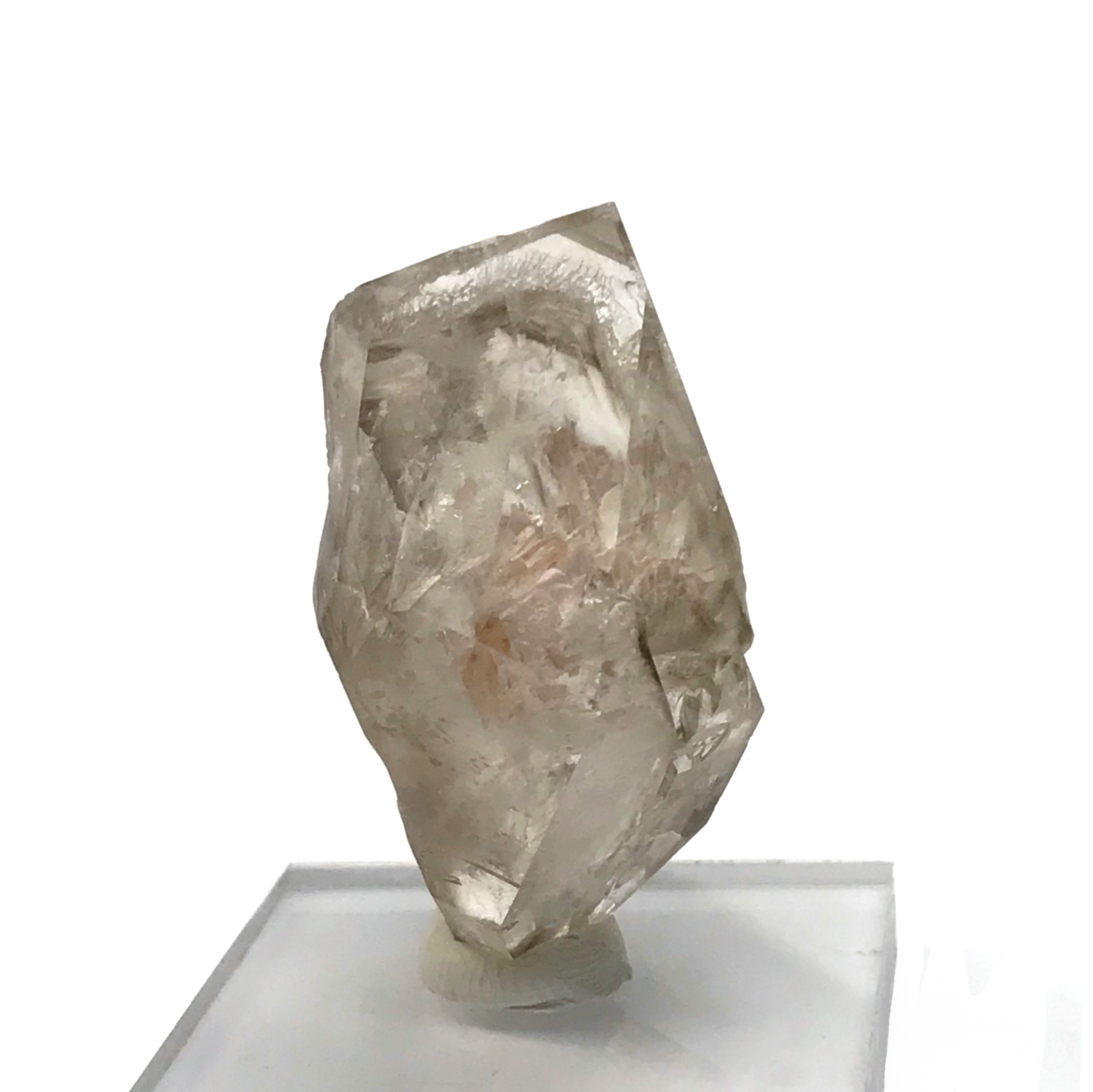 天然石 レインボー入り エレスチャル水晶　原石（209）の画像