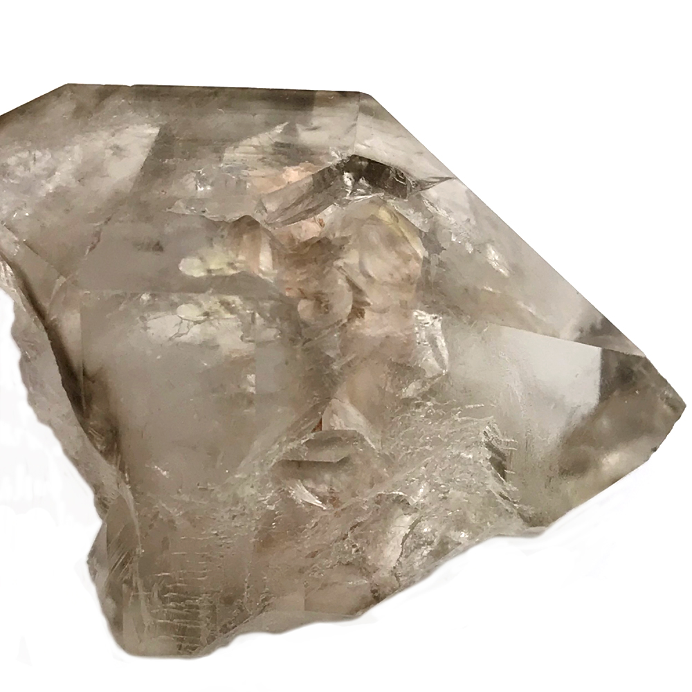 天然石 レインボー入り エレスチャル水晶　原石（209）の画像