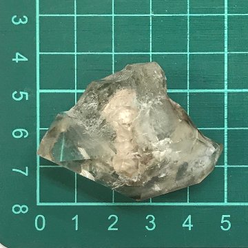 天然石 レインボー入り エレスチャル水晶　原石（209）の画像