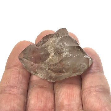 天然石 レインボー入り エレスチャル水晶　原石（209）の画像