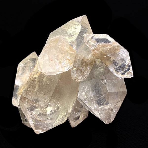 天然石 レインボー入り ヒマラヤ水晶 クラスター 原石（987）水晶原石 