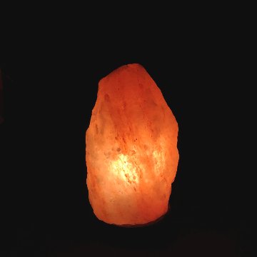 ヒマラヤ岩塩ランプ　洗浄済（74） ピンク岩塩ランプ　ソルトランプ  (限定1)画像