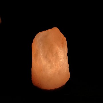ヒマラヤ岩塩ランプ　洗浄済（79）ピンク岩塩ランプ　ソルトランプ  (限定1)画像