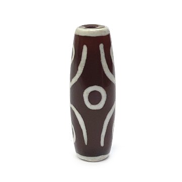 天然石 チベット天珠  雙(双)寿天珠（1個）【おまかせ品】 の画像