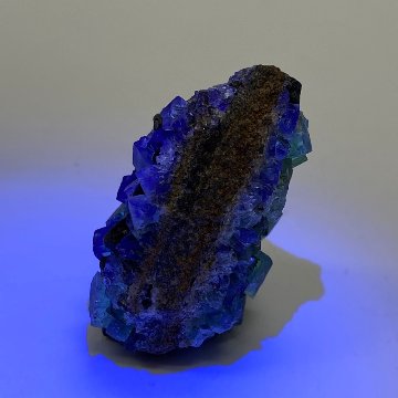 天然石　カラーチェンジ　フローライト（蛍石） 原石  201　限定1画像