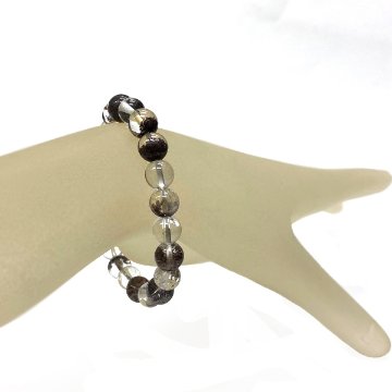 天然石  ガーデンクォーツ  ブレスレット  (15.5cm) 205の画像