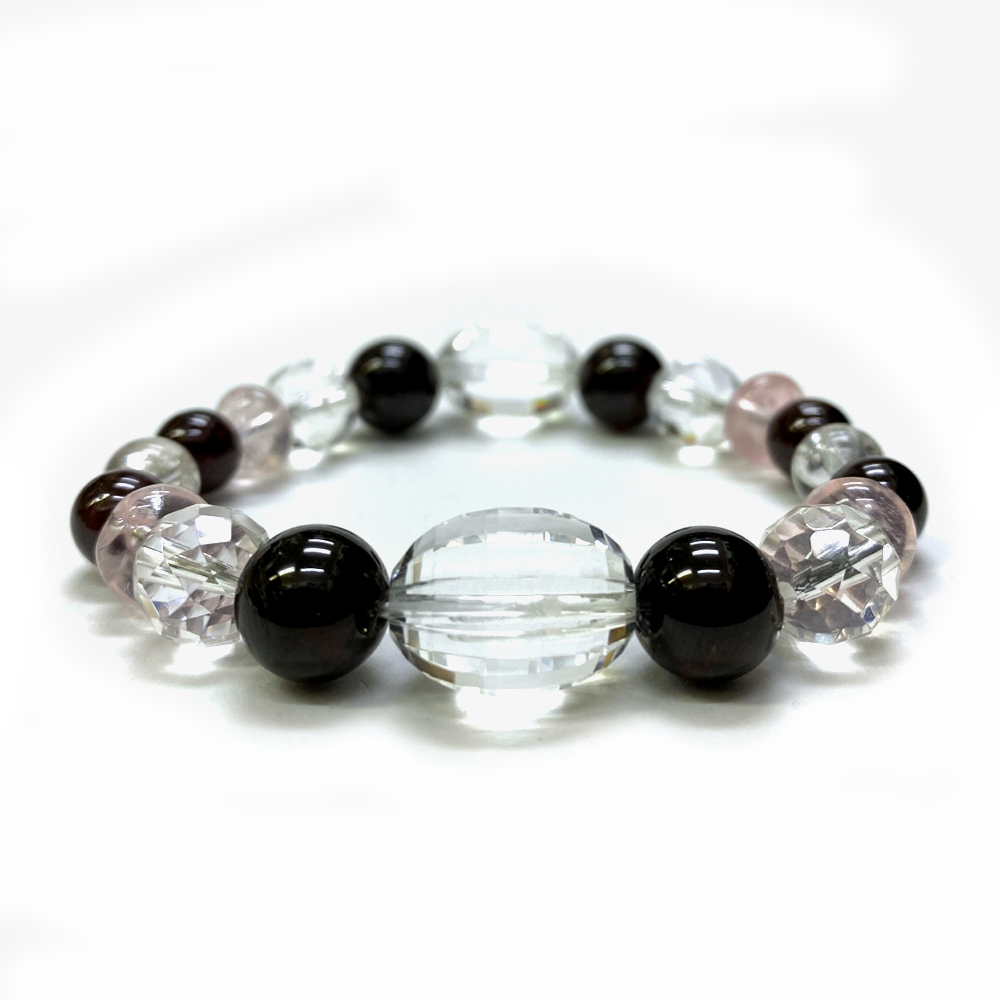 天然石 ガーネット ブレスレット  (16cm) 203の画像