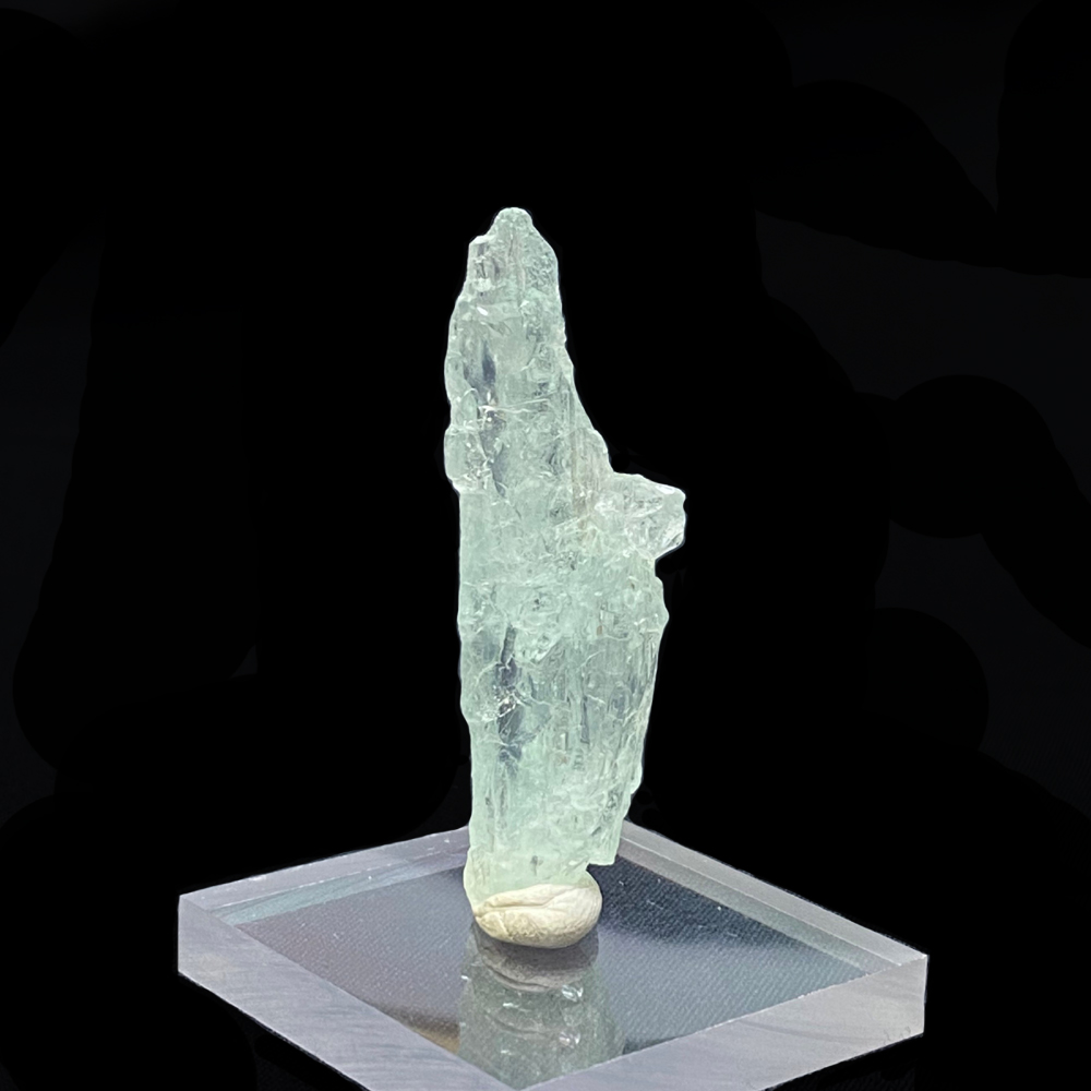 天然石  アクアマリン 原石   (203) 3月 誕生石  鉱物 鉱石 標本 置物 画像