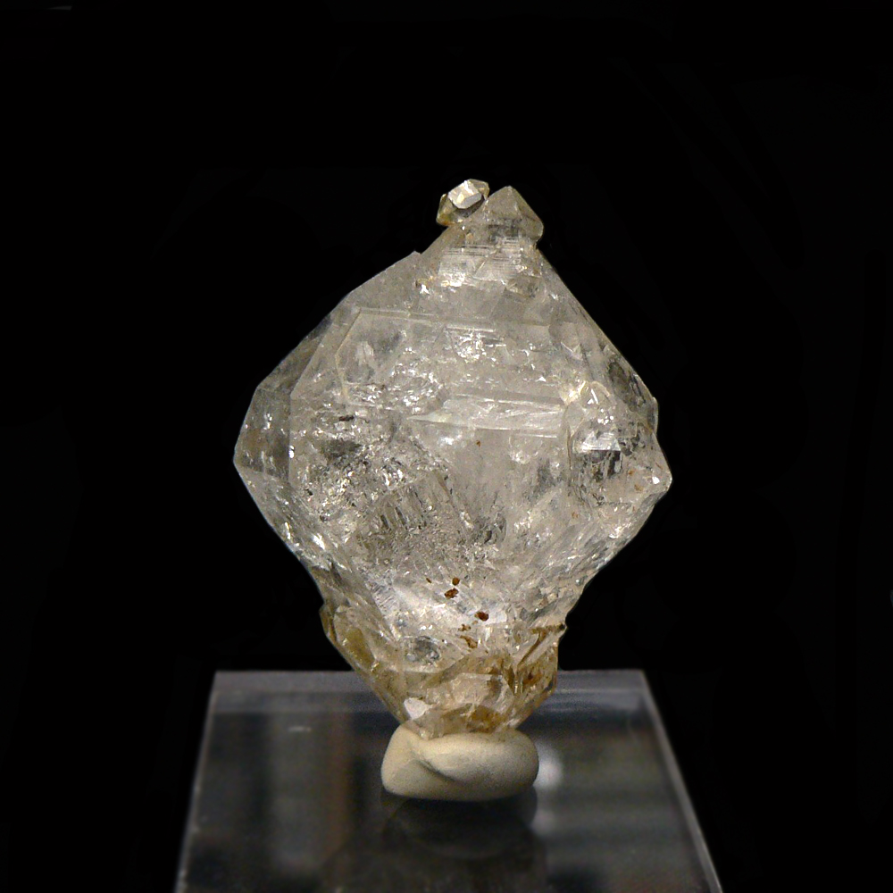天然石　原石（211）　kiraworld　レインボー入り　エレスチャル水晶　(キラワールド)