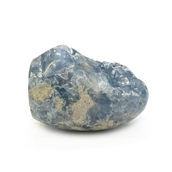 天然石  セレスタイト 天青石 原石  クラスター (213) 鉱物 鉱石 標本 置物 画像