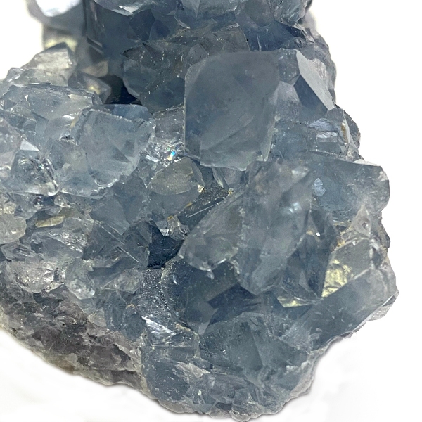 天然石  セレスタイト 天青石 原石  クラスター (219) 鉱物 鉱石 標本 置物 画像
