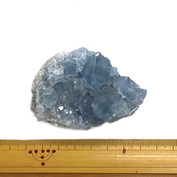 天然石  セレスタイト 天青石 原石 クラスター (221) 鉱物 鉱石 標本 置物 画像