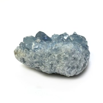 天然石  セレスタイト 天青石 原石 クラスター (225) 鉱物 鉱石 標本 置物 画像