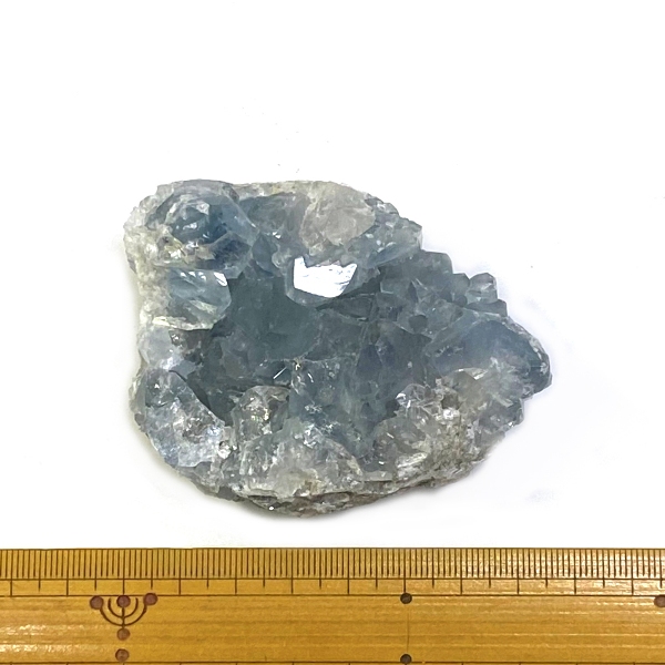 天然石  セレスタイト 天青石 原石 クラスター (226) 鉱物 鉱石 標本 置物 画像