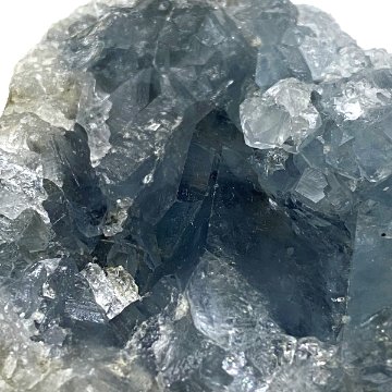 天然石  セレスタイト 天青石 原石 クラスター (236) 鉱物 鉱石 標本 置物 画像