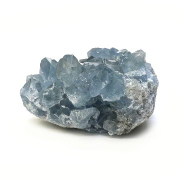 天然石  セレスタイト 天青石 原石 クラスター (239) 鉱物 鉱石 標本 置物 画像