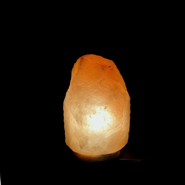 ヒマラヤ岩塩ランプ　洗浄済（84）ピンク岩塩ランプ　ソルトランプ  (限定1)画像