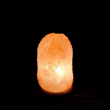 ヒマラヤ岩塩ランプ　洗浄済（85）ピンク岩塩ランプ　ソルトランプ  (限定1)画像