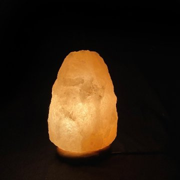 ヒマラヤ岩塩ランプ　洗浄済（86）ピンク岩塩ランプ　ソルトランプ  (限定1)画像
