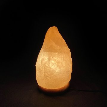 ヒマラヤ岩塩ランプ　洗浄済（86）ピンク岩塩ランプ　ソルトランプ  (限定1)画像