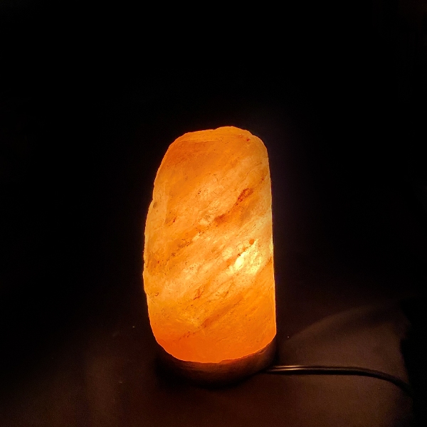 ヒマラヤ岩塩ランプ　洗浄済（89）ピンク岩塩ランプ　ソルトランプ  (限定1)画像